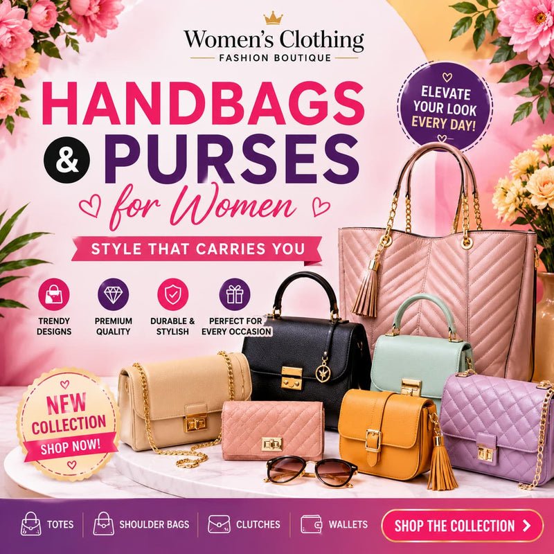 HANDBAGS AND PURSES FOR WOMEN
