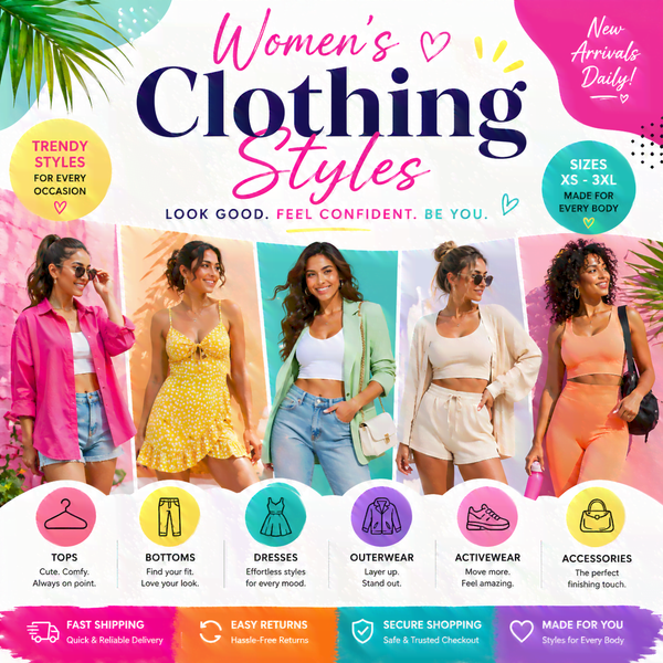 WOMEN'S CLOTHING STYLES HOMEPAGE THUMBNAIL IMAGE