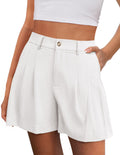 Urban-style Chic Womens High-waisted Casual Shorts
