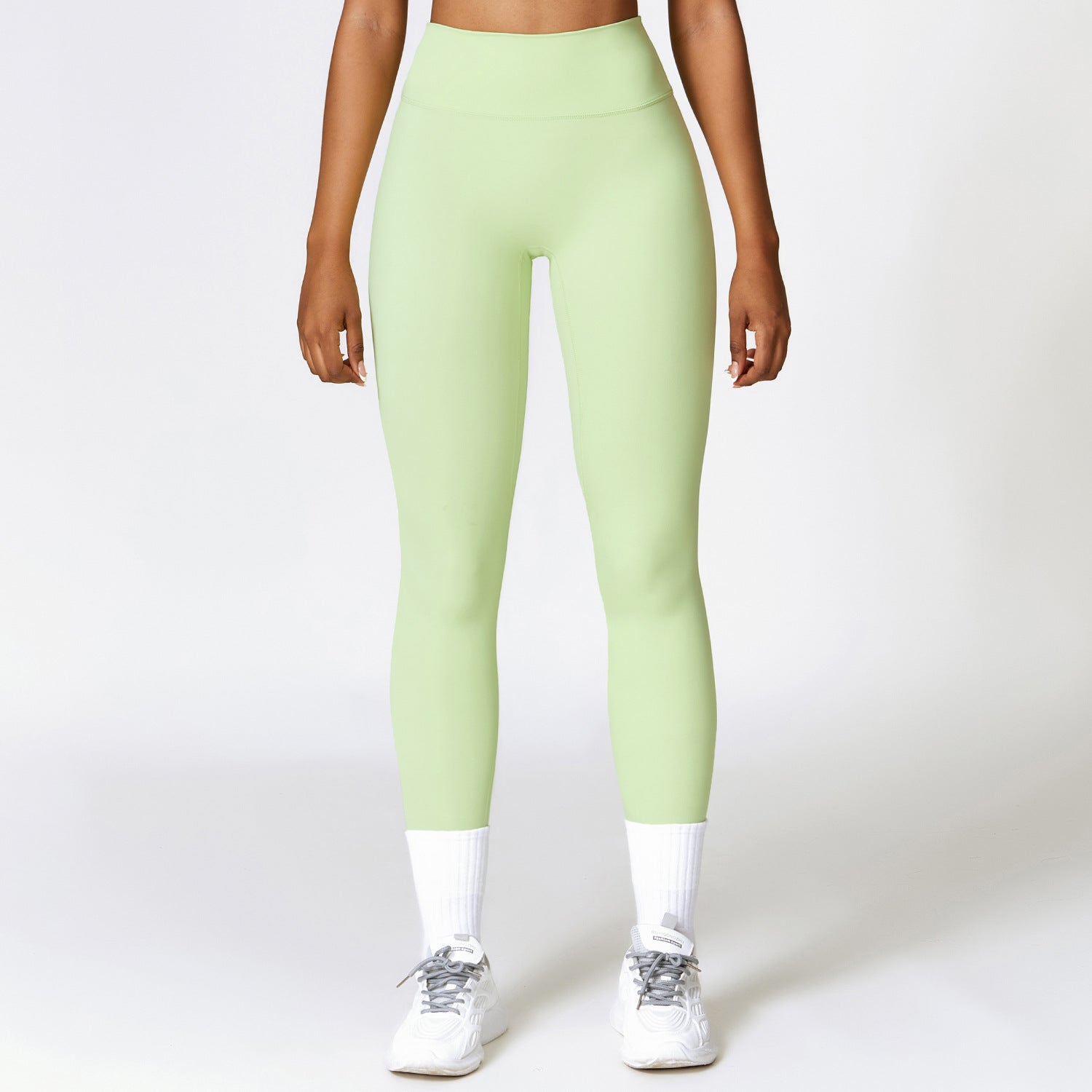 Damen High-Waist Hip-Lifting Yogahose – Tanz-Sport-Leggings