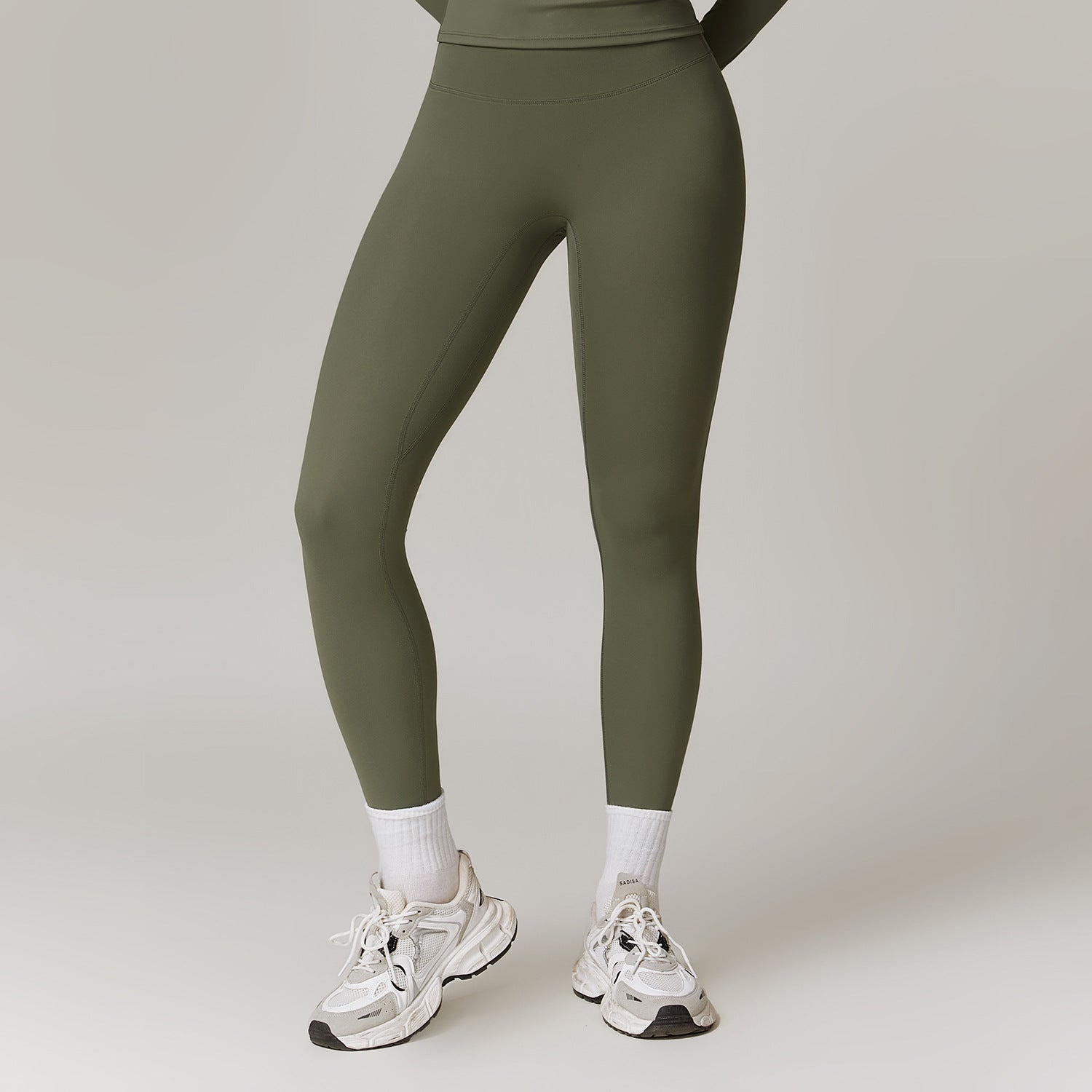 Damen High-Waist Hip-Lifting Yogahose – Tanz-Sport-Leggings