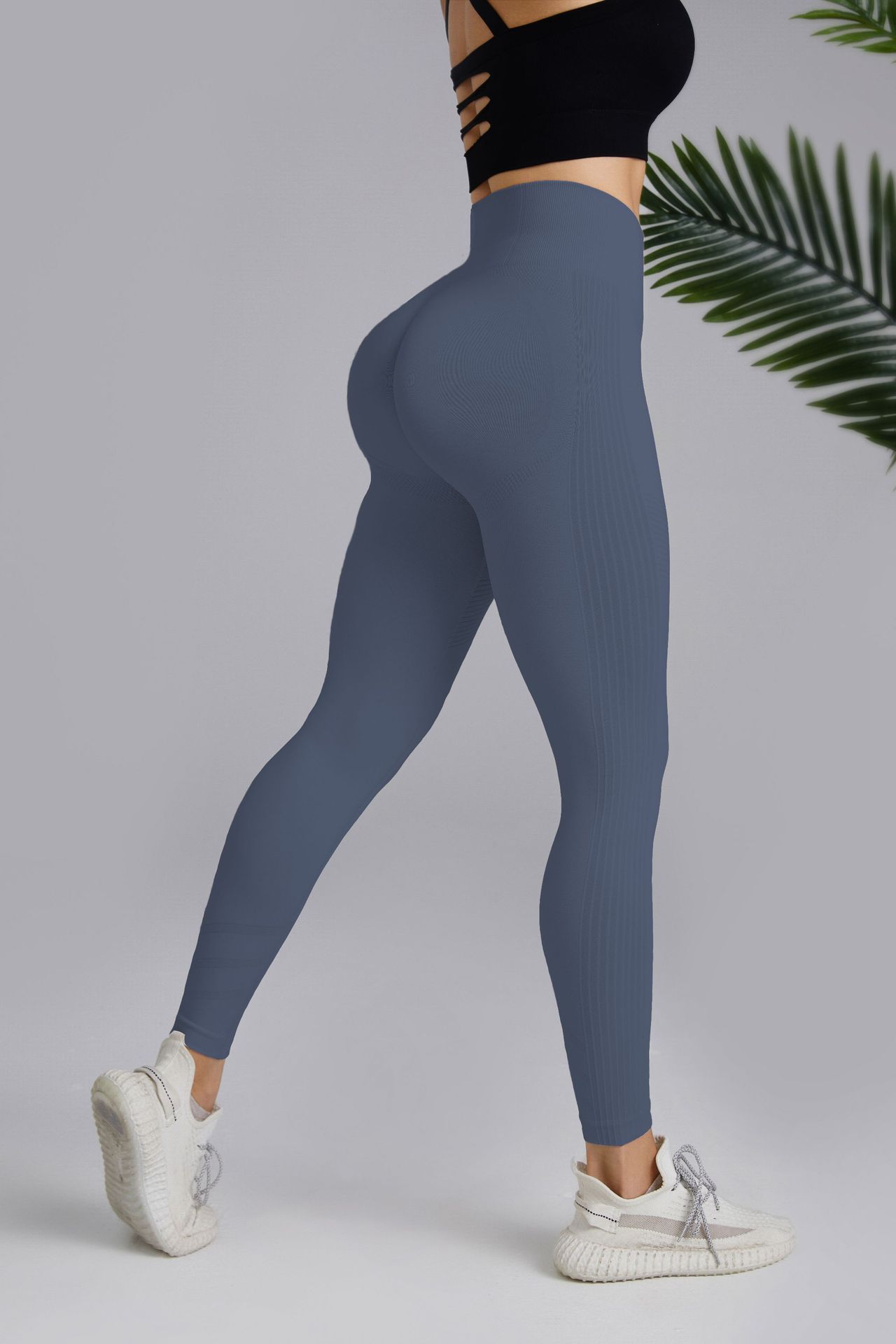 Damen High-Waist Yoga-Hose – Leggings mit Bauchkontrolle und Po-Lifting-Effekt