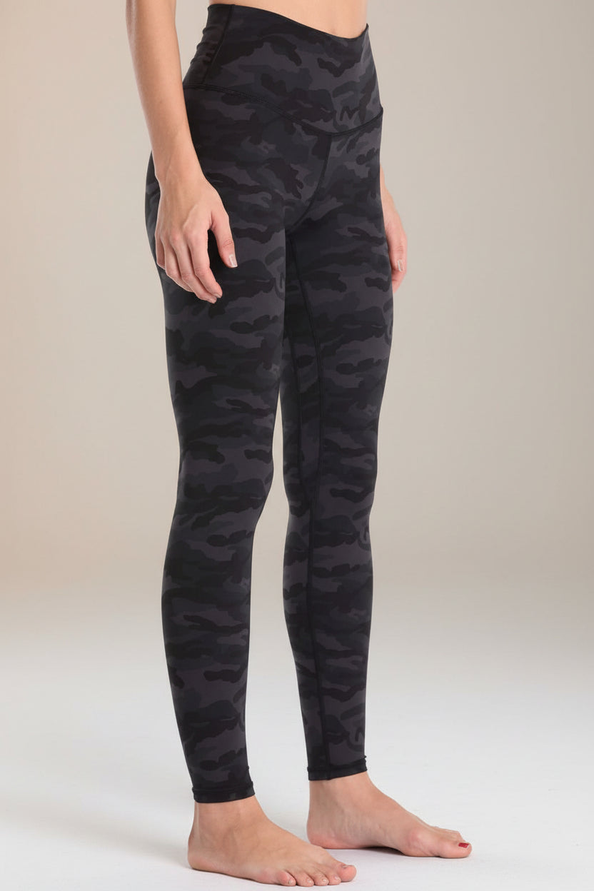 Damen High-Waist bedruckte Workout-Leggings für Yoga, Laufen & Fitness