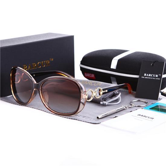 Luxury Elegant New Polarized Sunglasses For Ladies and Women Brand Designer In Vintage Modern Style  With UV400 Protection