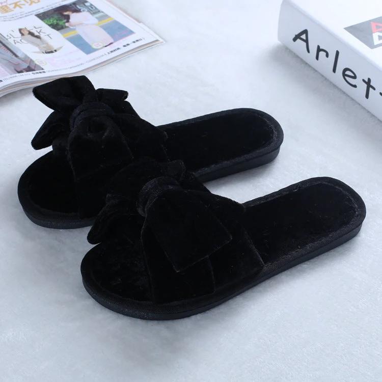 plush slippers
