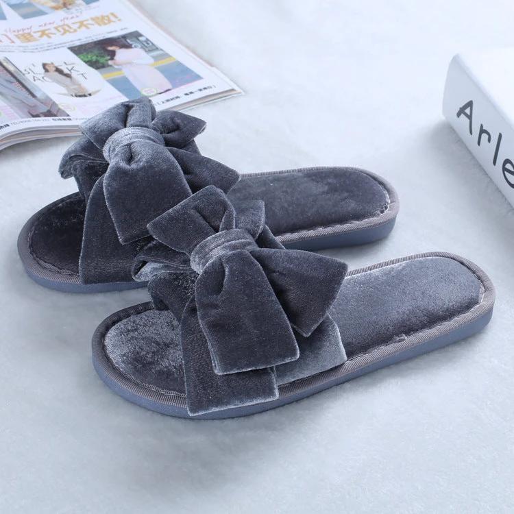 plush slippers