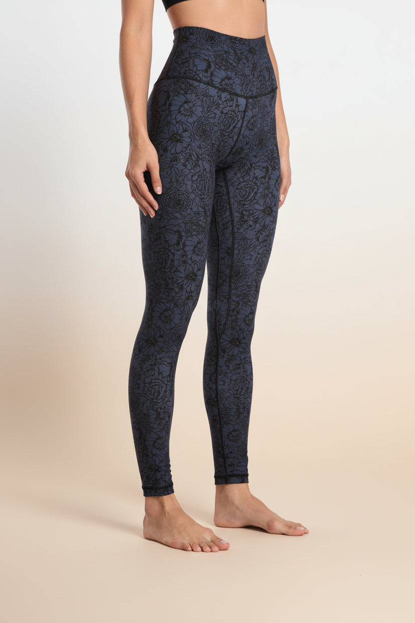 Damen High-Waist bedruckte Workout-Leggings für Yoga, Laufen & Fitness