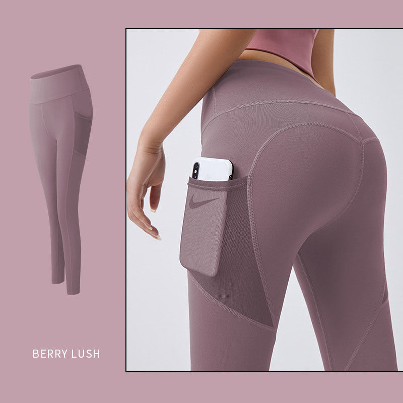 🧘‍♀️ High-Waisted Yoga-Leggings für Damen mit Taschen