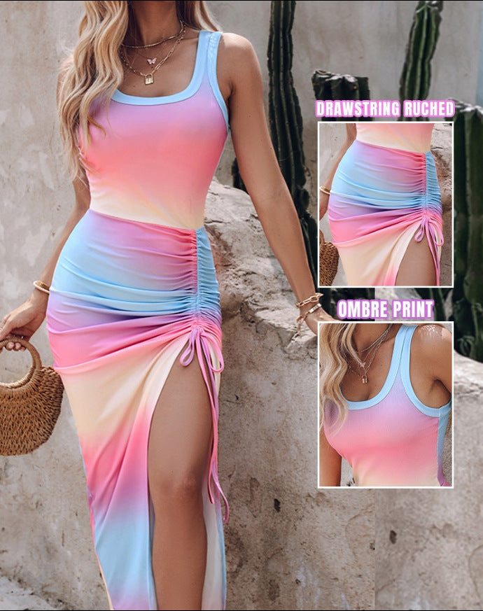Women's Sleeveless Bodycon Dress – Minimalist Chic