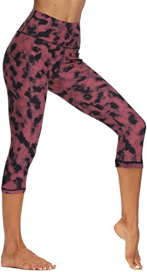Gecroppte High-Rise Print Leggings – USA-Flaggen-Print Patriotische Trainingshose – 19 Styles