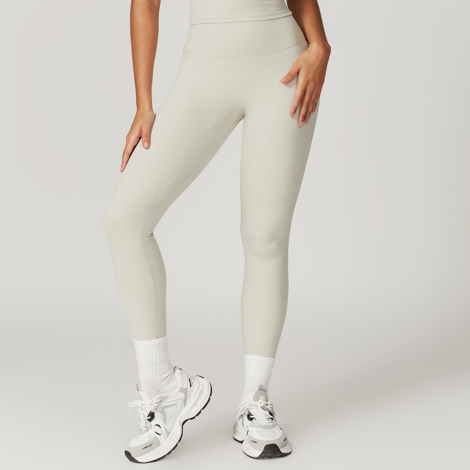 Damen High-Waist Hip-Lifting Yogahose – Tanz-Sport-Leggings