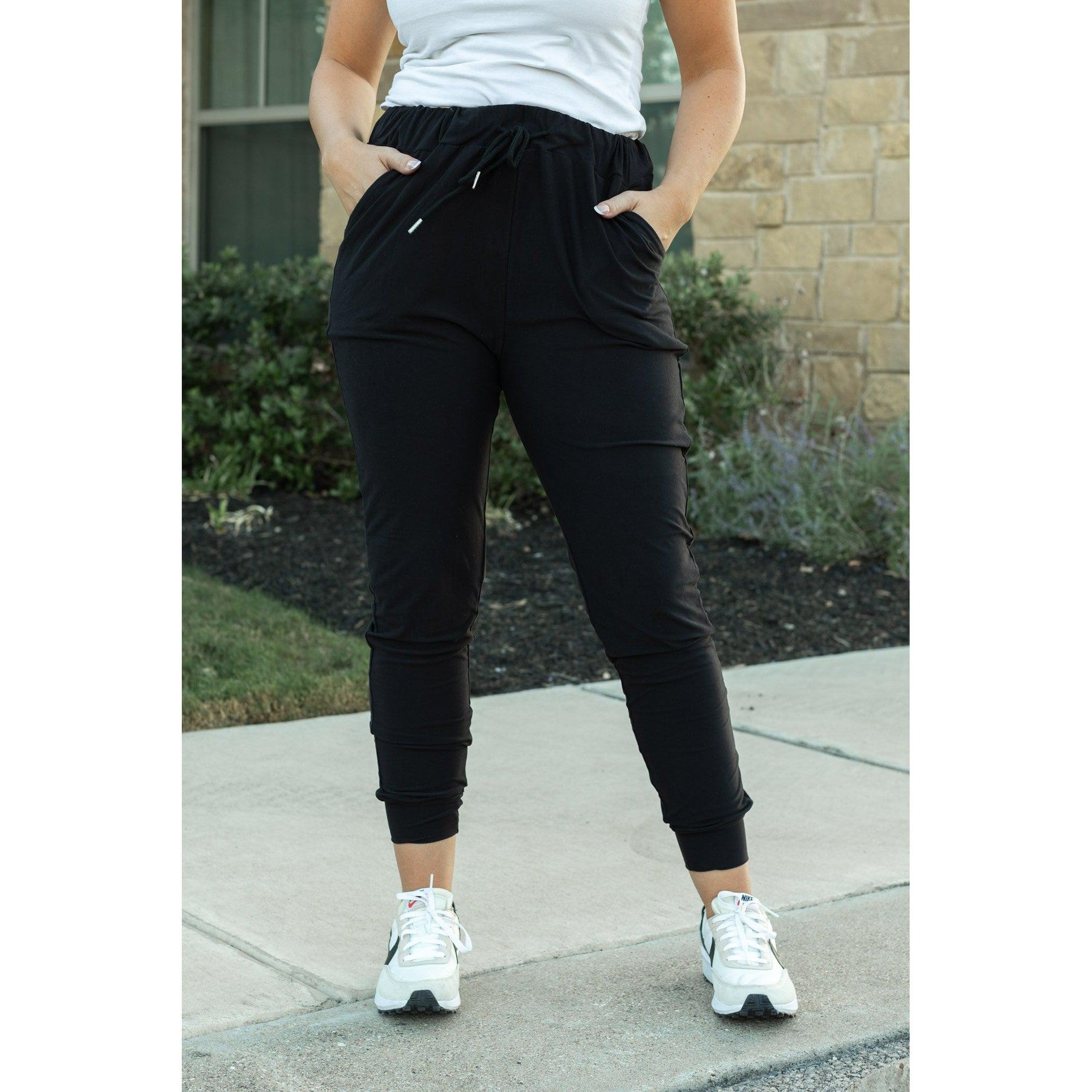 Reagan - Black Joggers