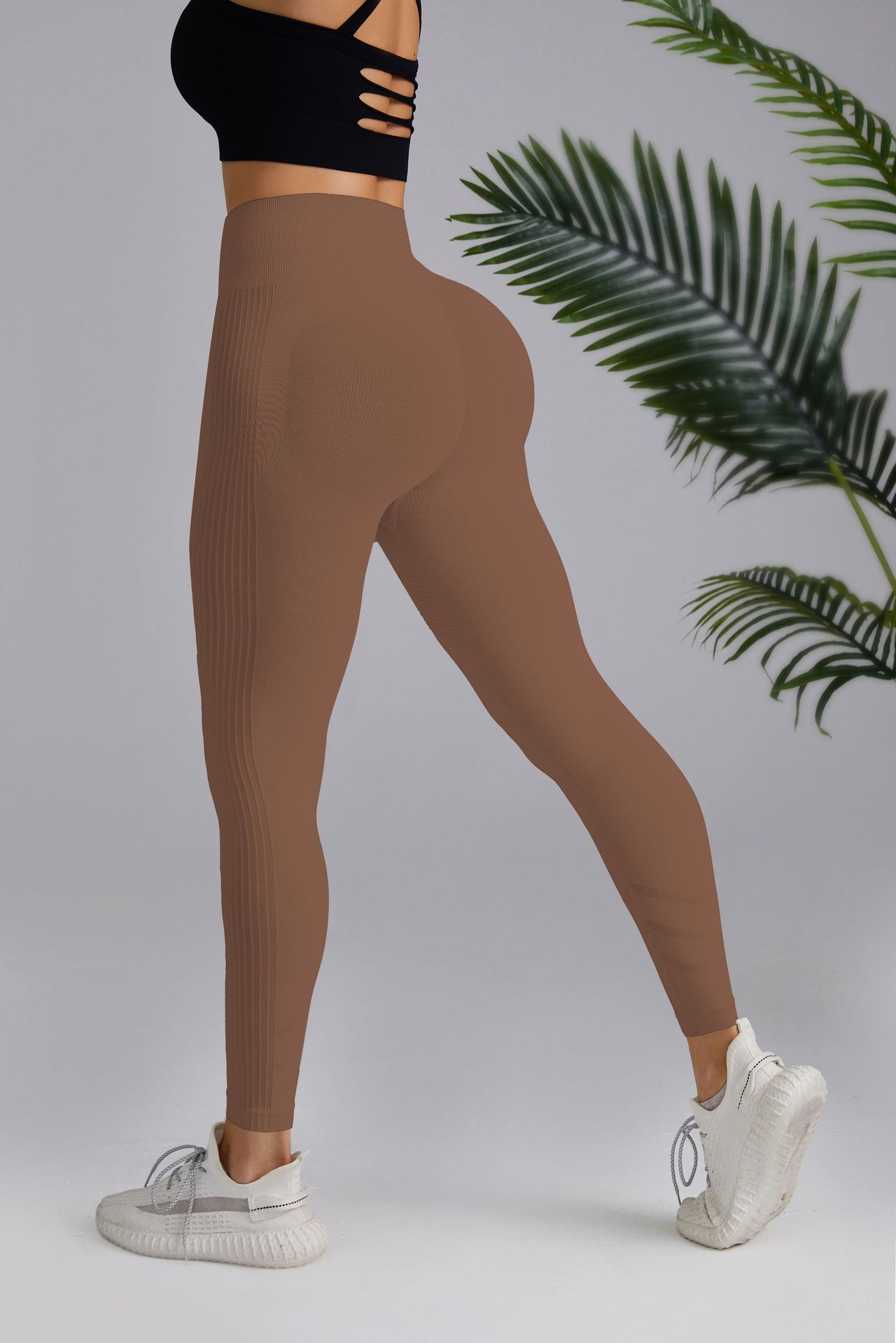 Damen High-Waist Yoga-Hose – Leggings mit Bauchkontrolle und Po-Lifting-Effekt