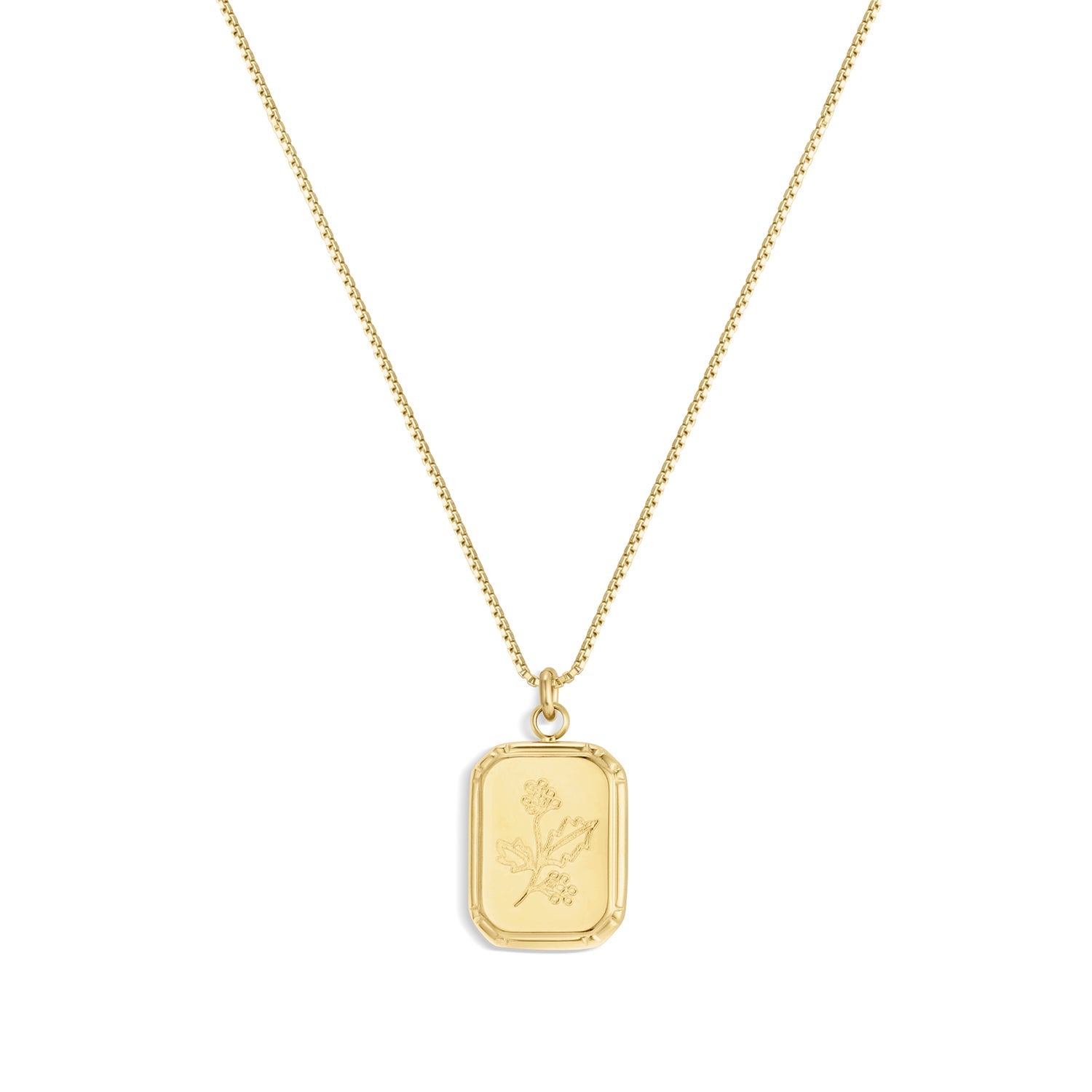 Audrey Birth Flower Necklace