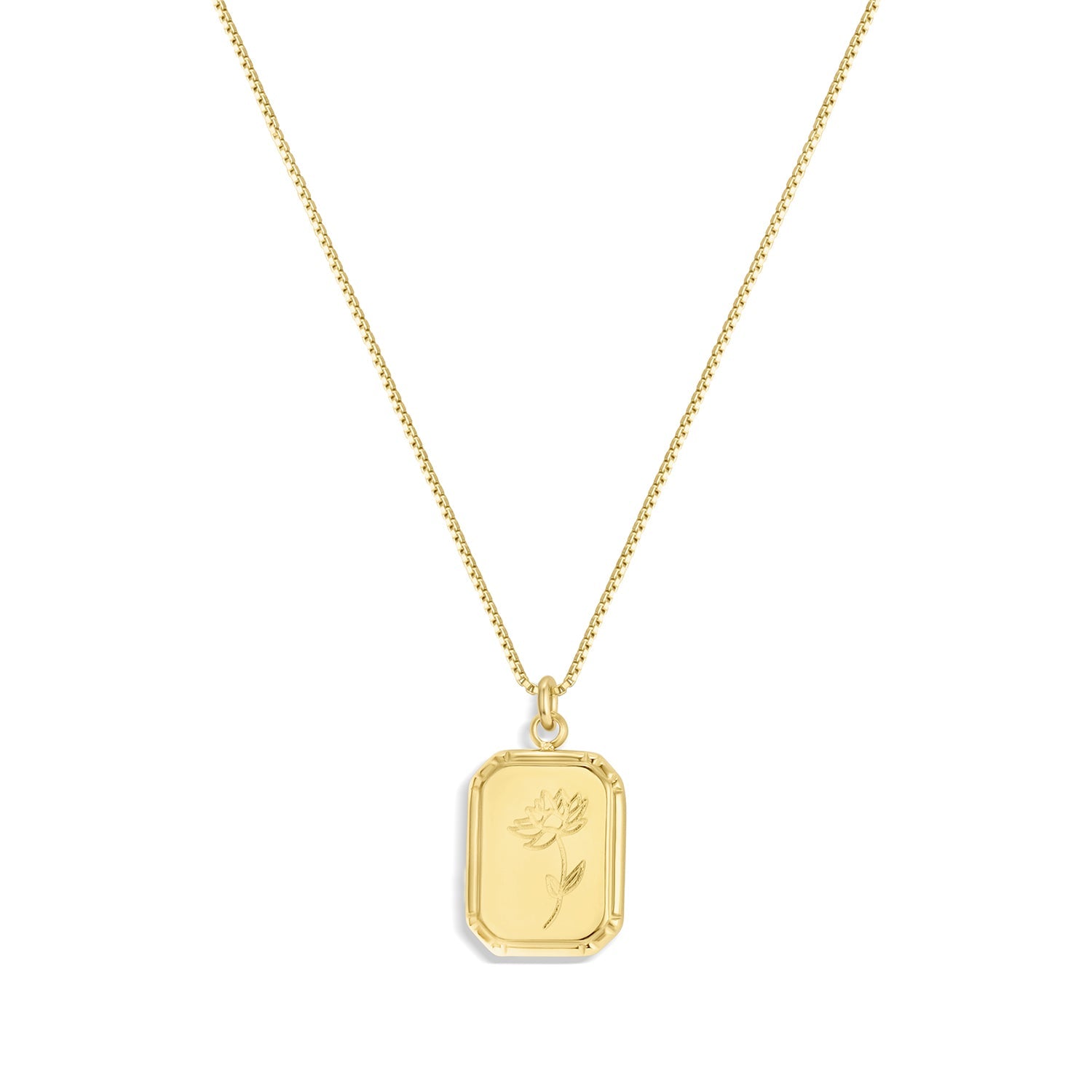 Audrey Birth Flower Necklace