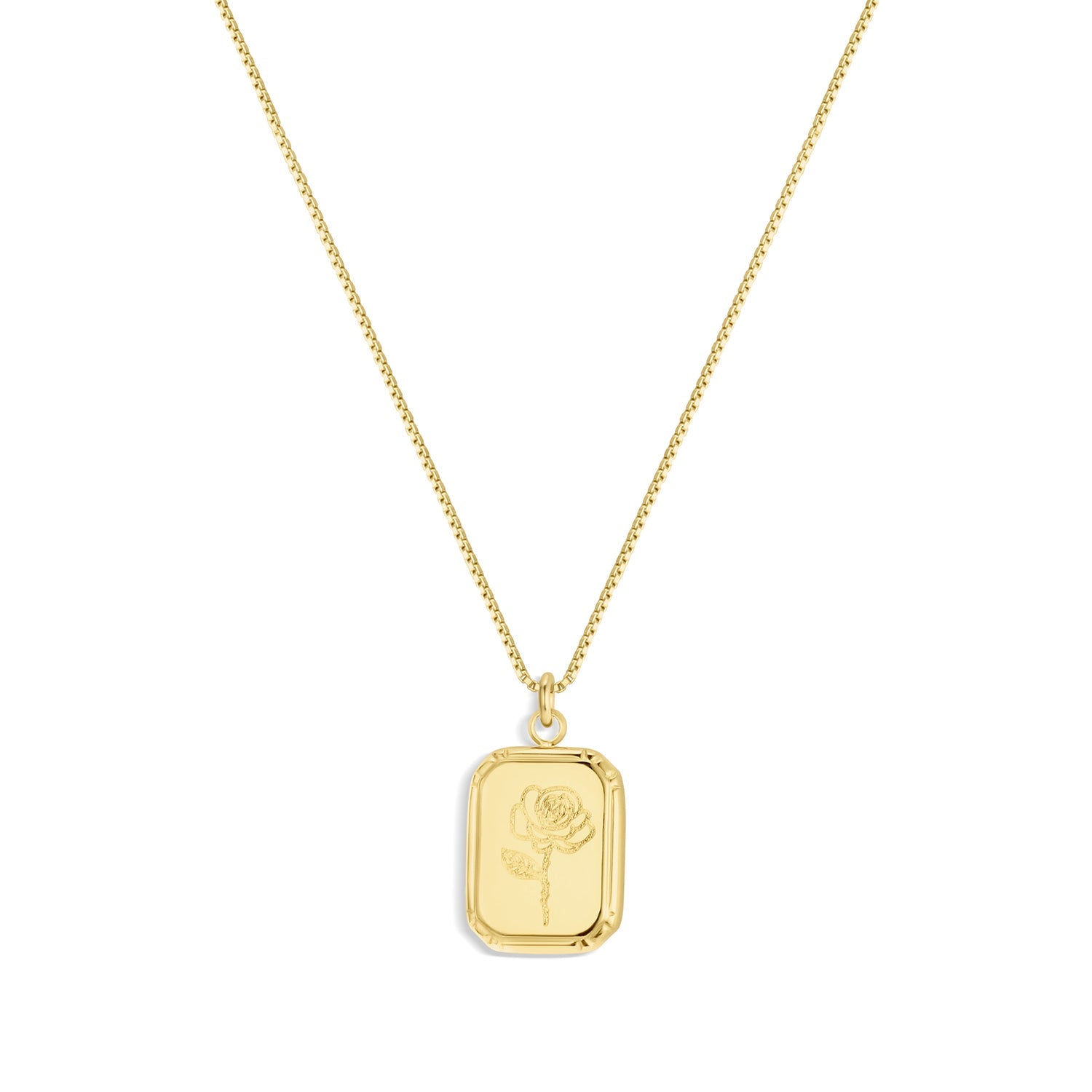 Audrey Birth Flower Necklace
