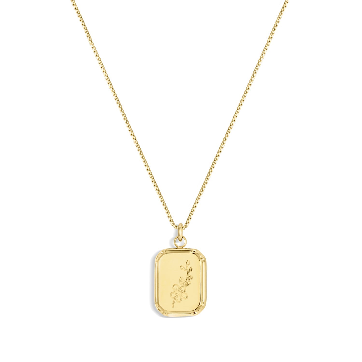 Audrey Birth Flower Necklace