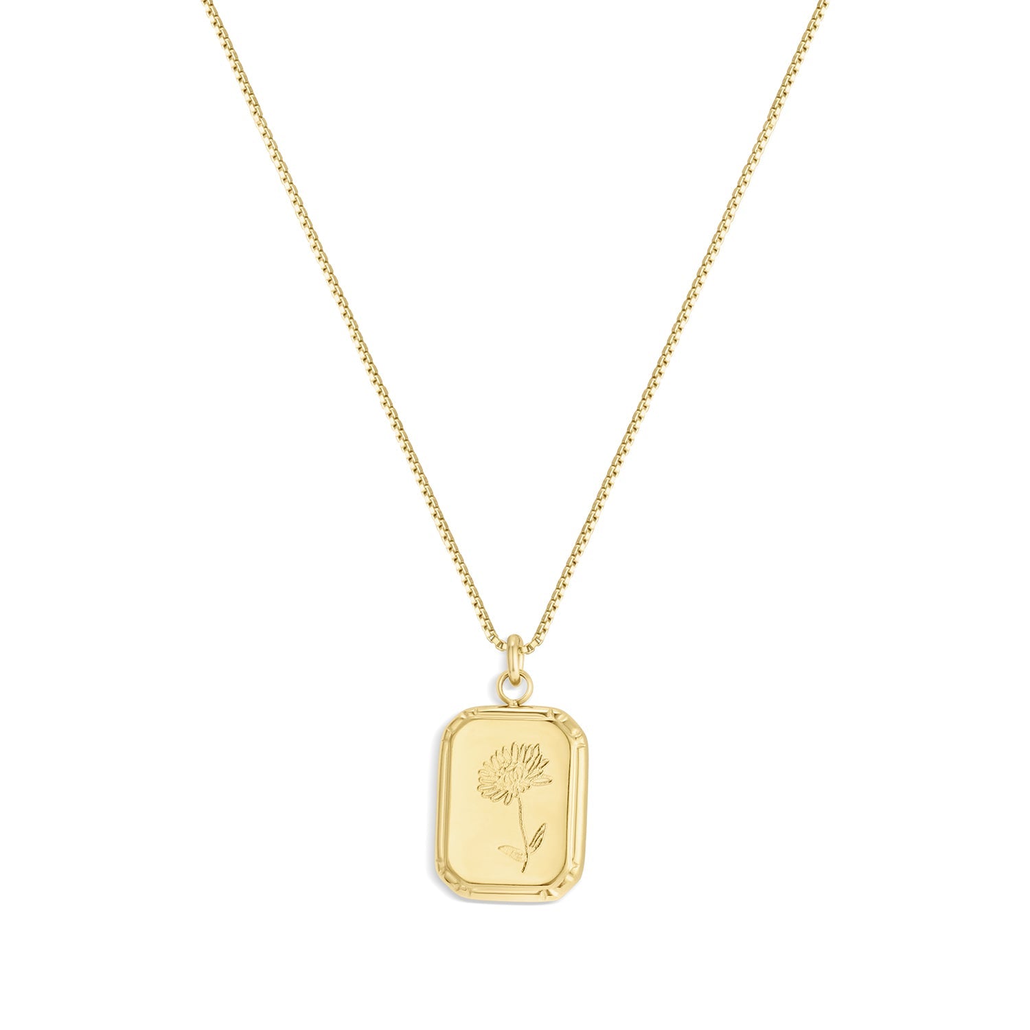 Audrey Birth Flower Necklace