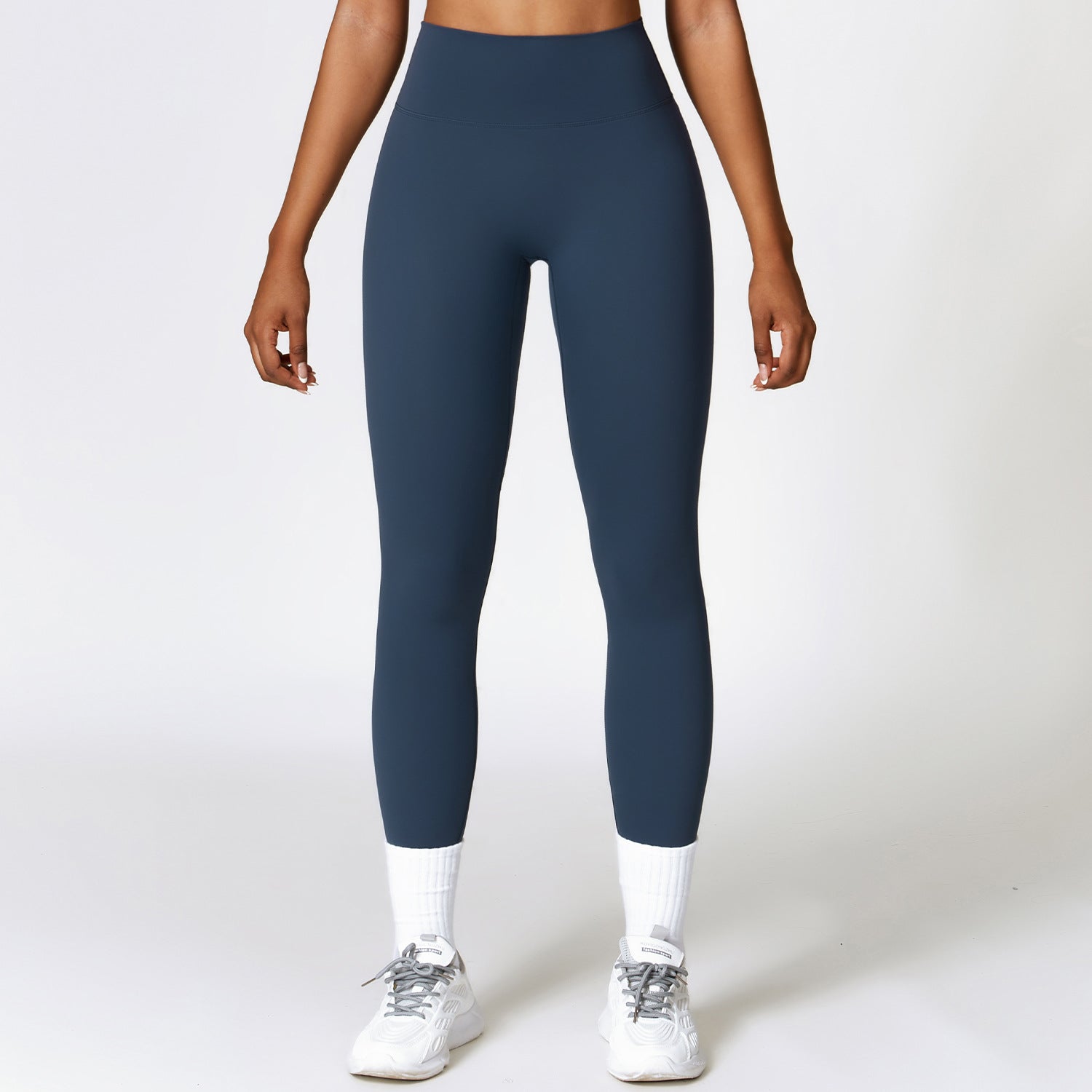 Damen High-Waist Hip-Lifting Yogahose – Tanz-Sport-Leggings