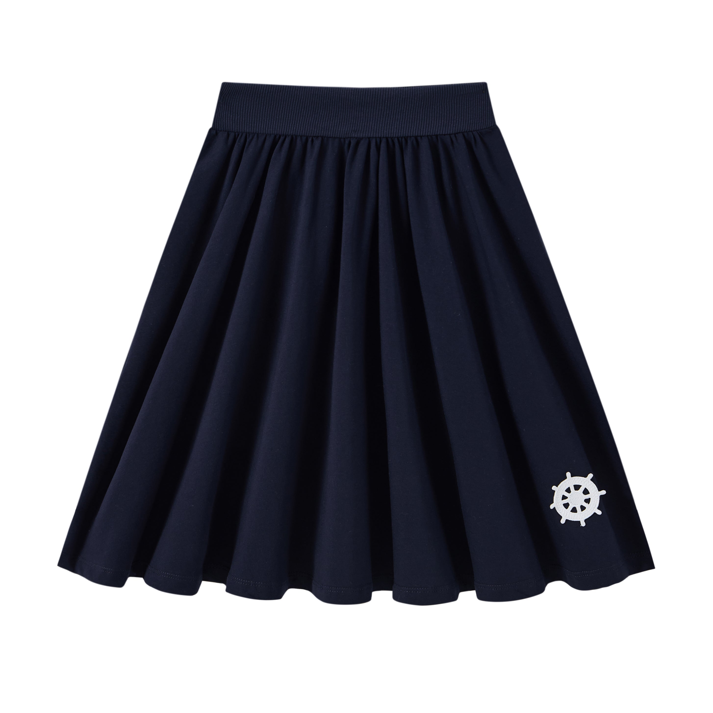 Coastal Navy Skirt
