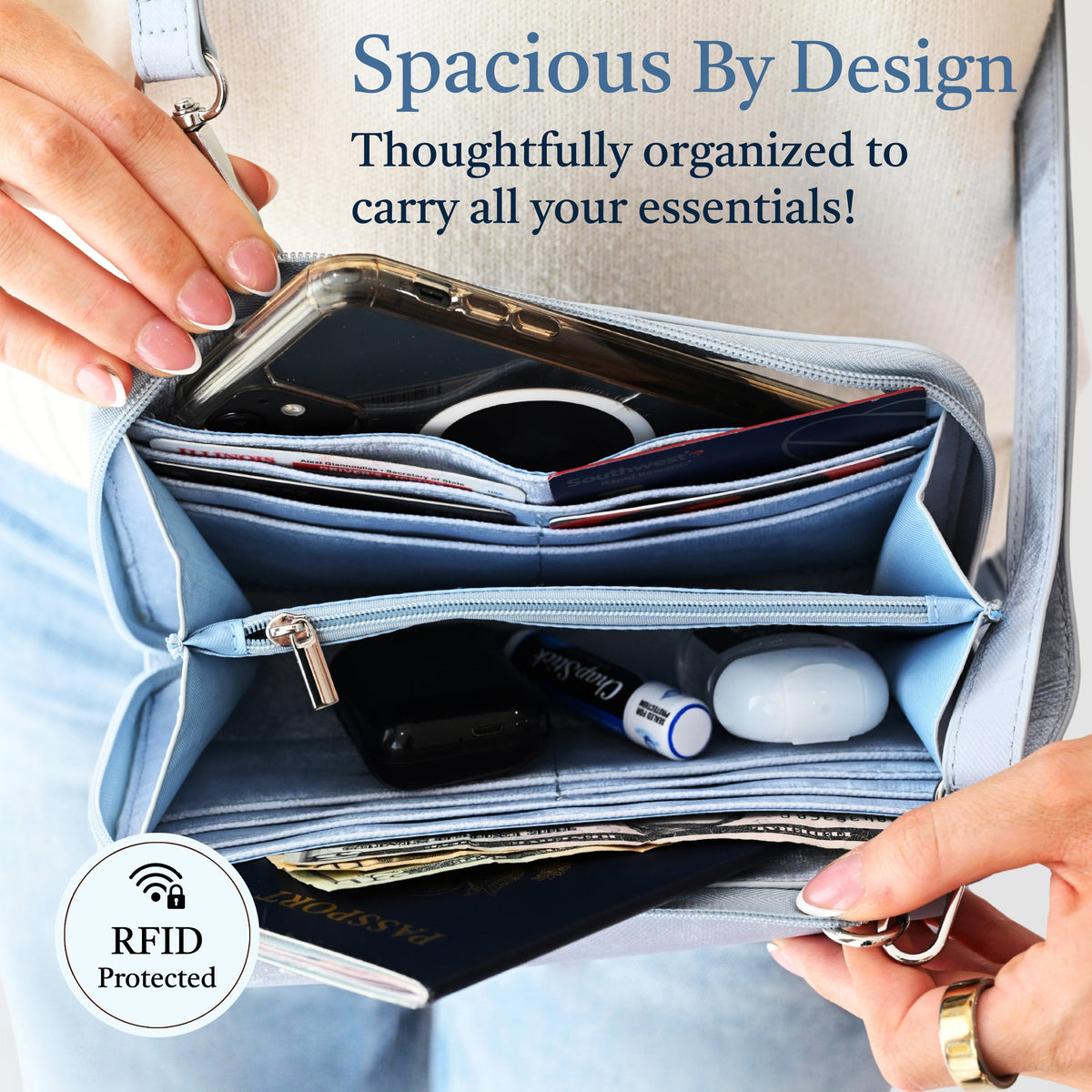 Captiva RFID Touch Screen Purse