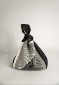 Labyrinth Black Handbag