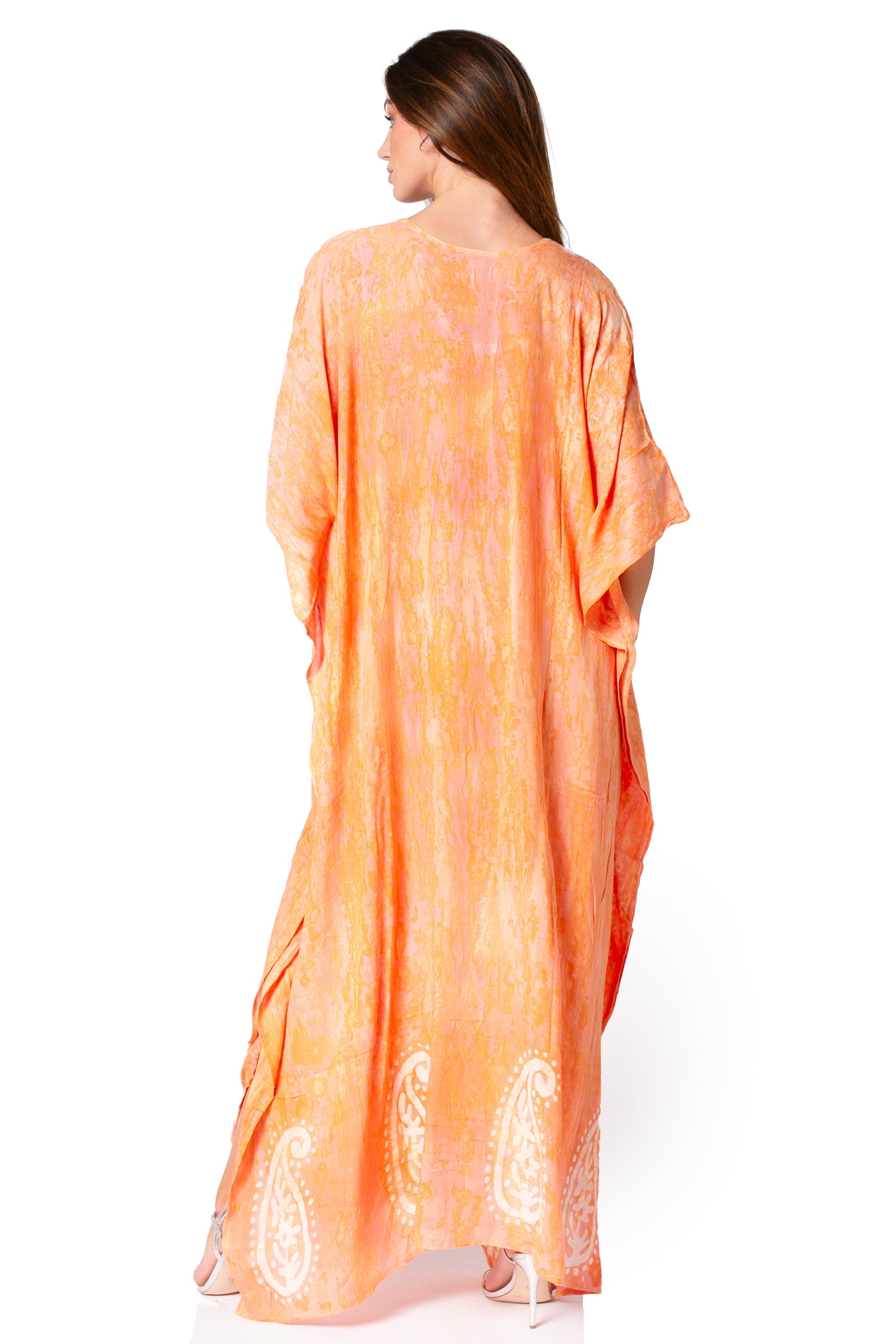 Sakkas Tacy Women's Boho Summer Maxi Dress for Casual or Lounge Wear