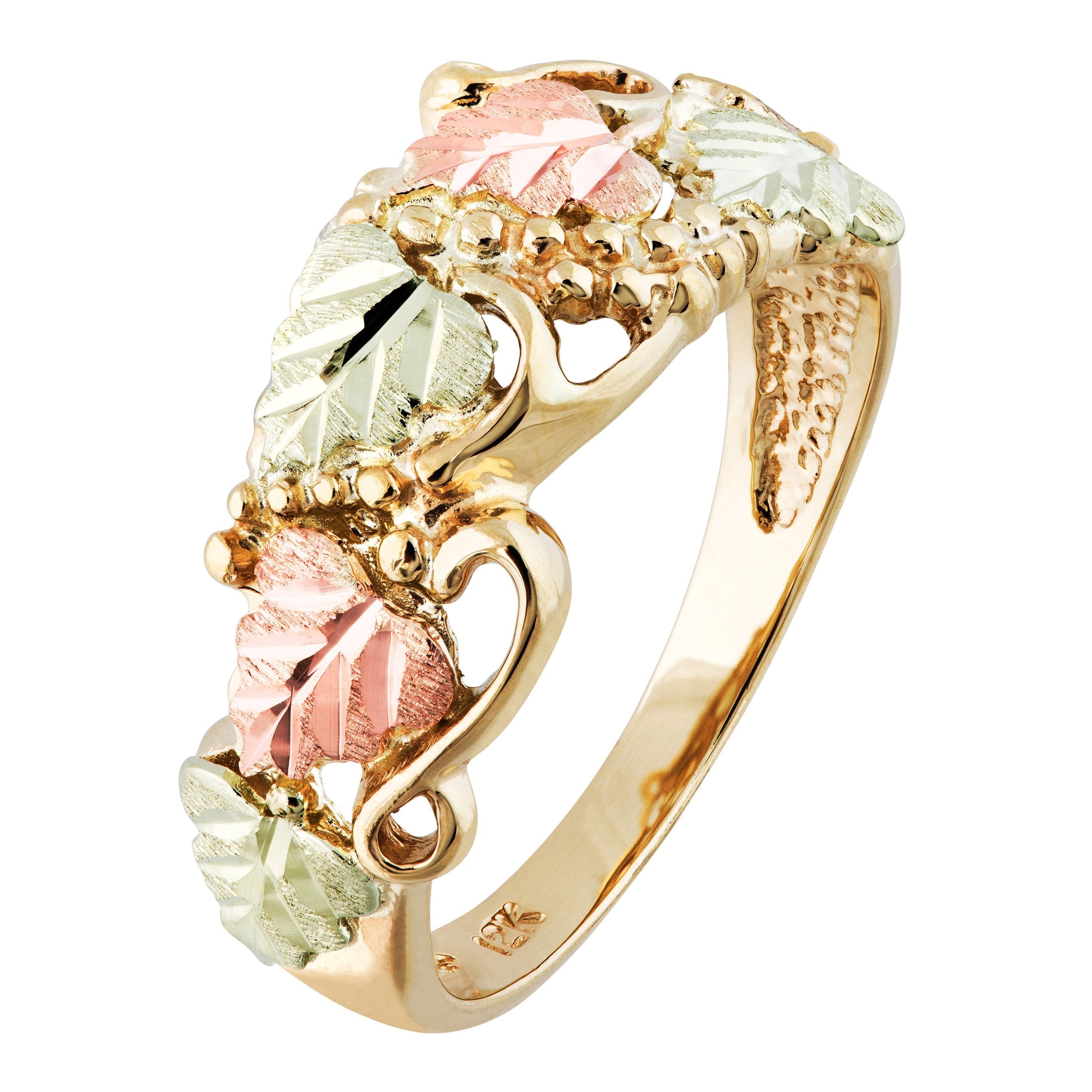 Beautiful Grapes - Black Hills Gold Ladies Ring