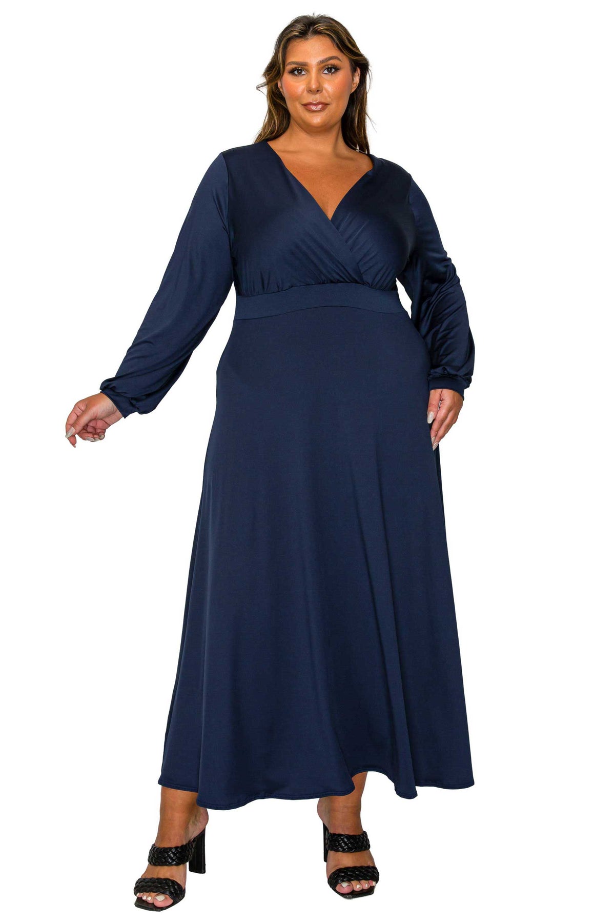 Sophia Surplice Dress