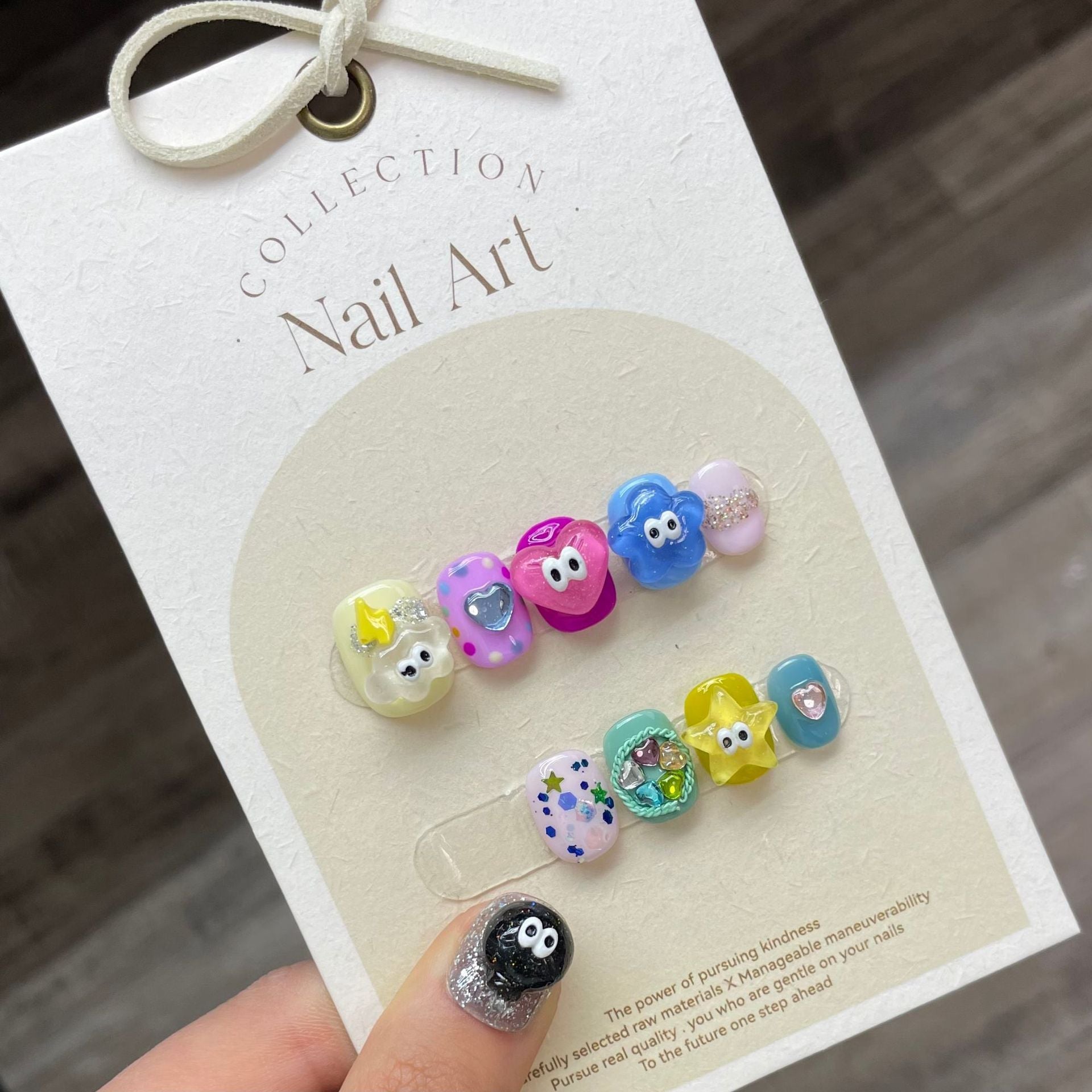 1024- Handmade press on nails fake nails removable