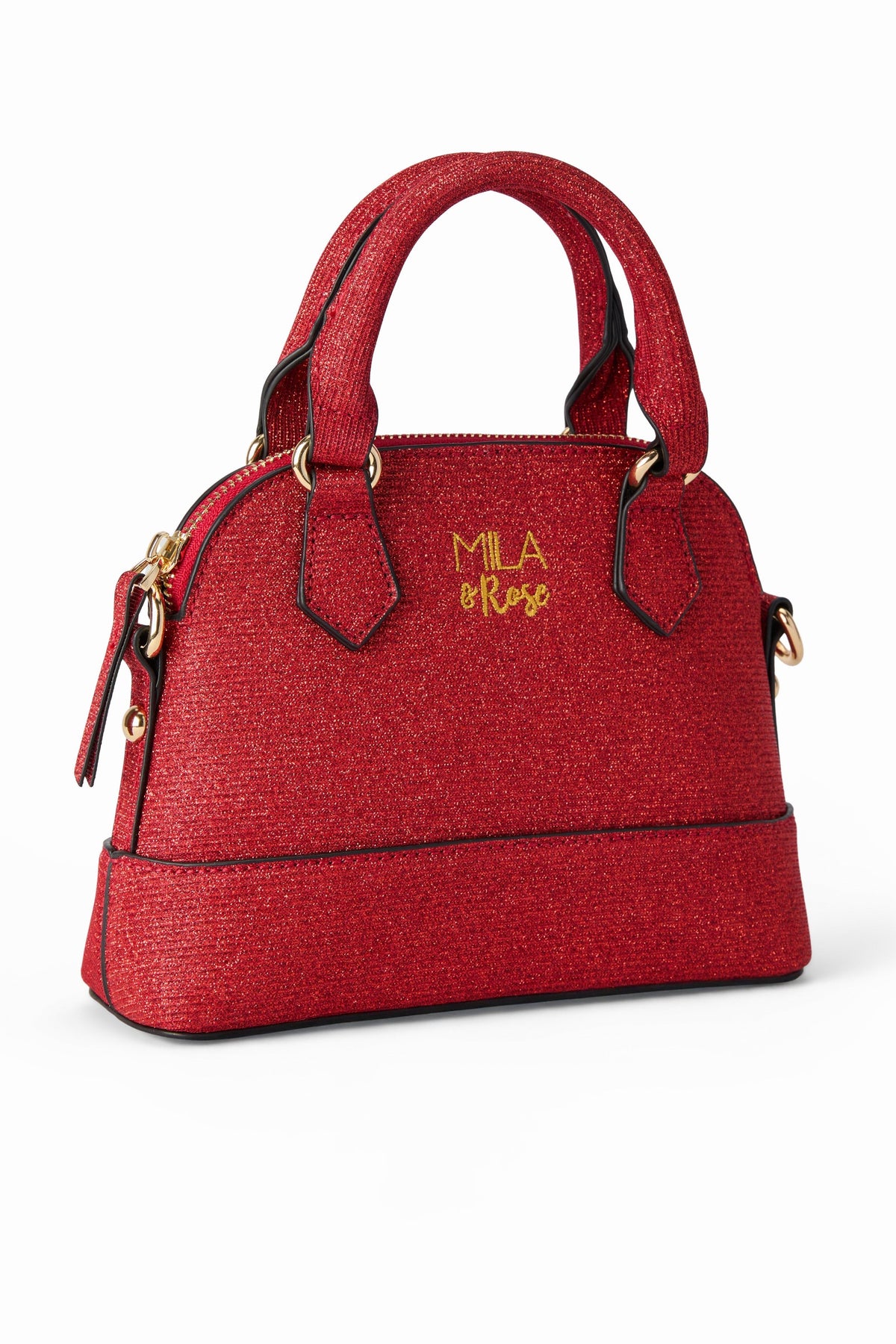 Red Shimmer Girl's Crossbody Purse