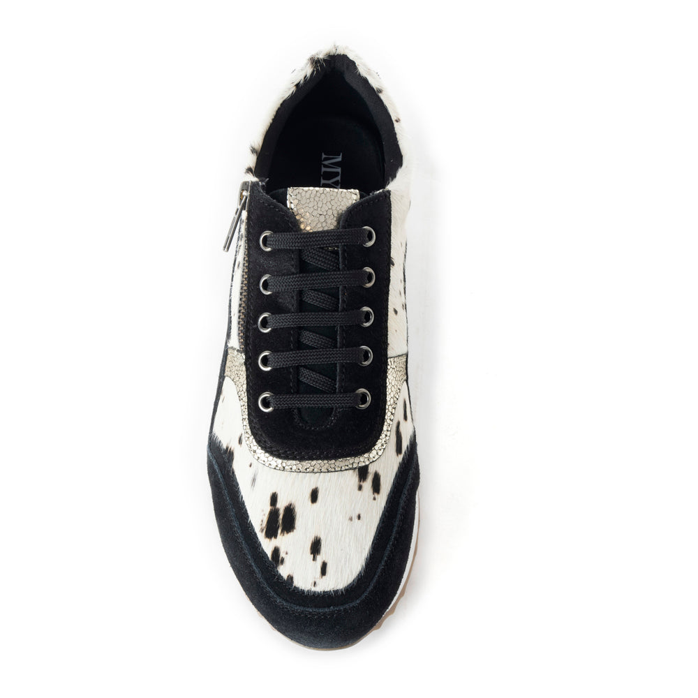 Sneakers with Black & White Patterns
