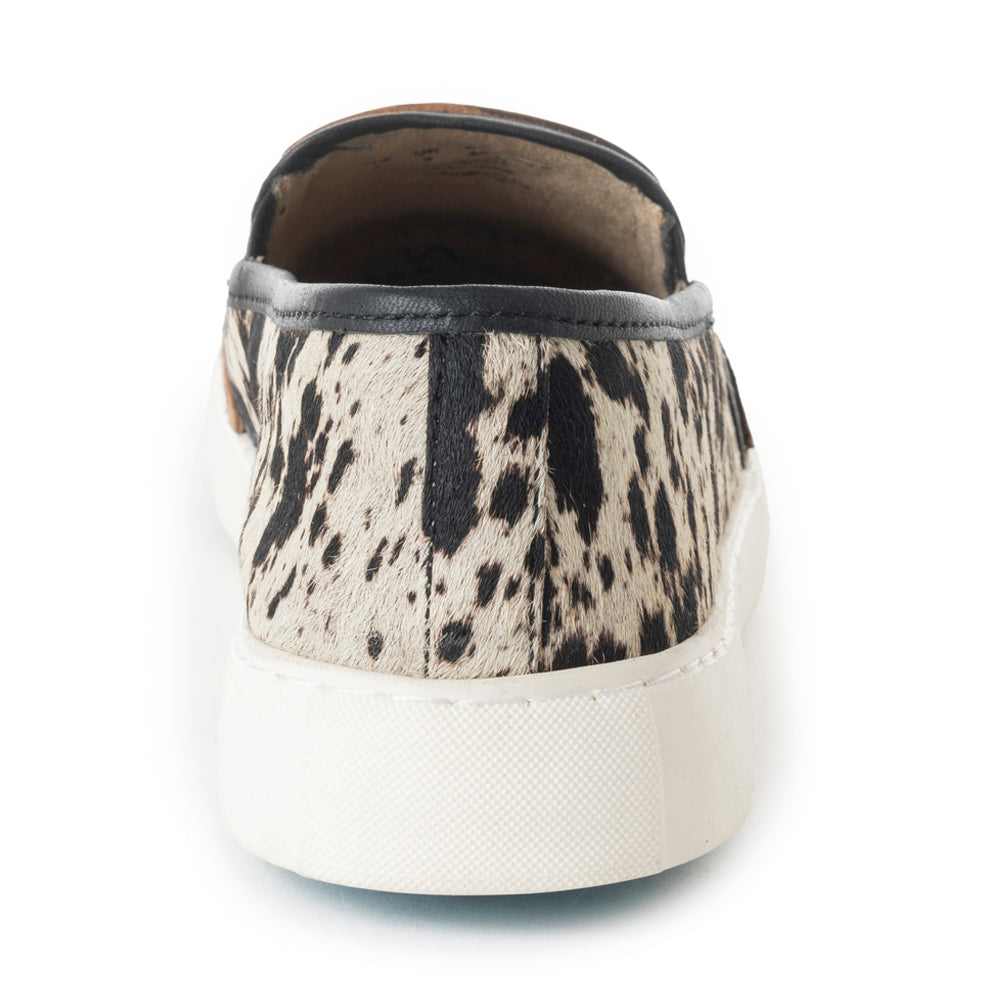 Myra Reflexo Textured Leather Slip-Ons Sneakers