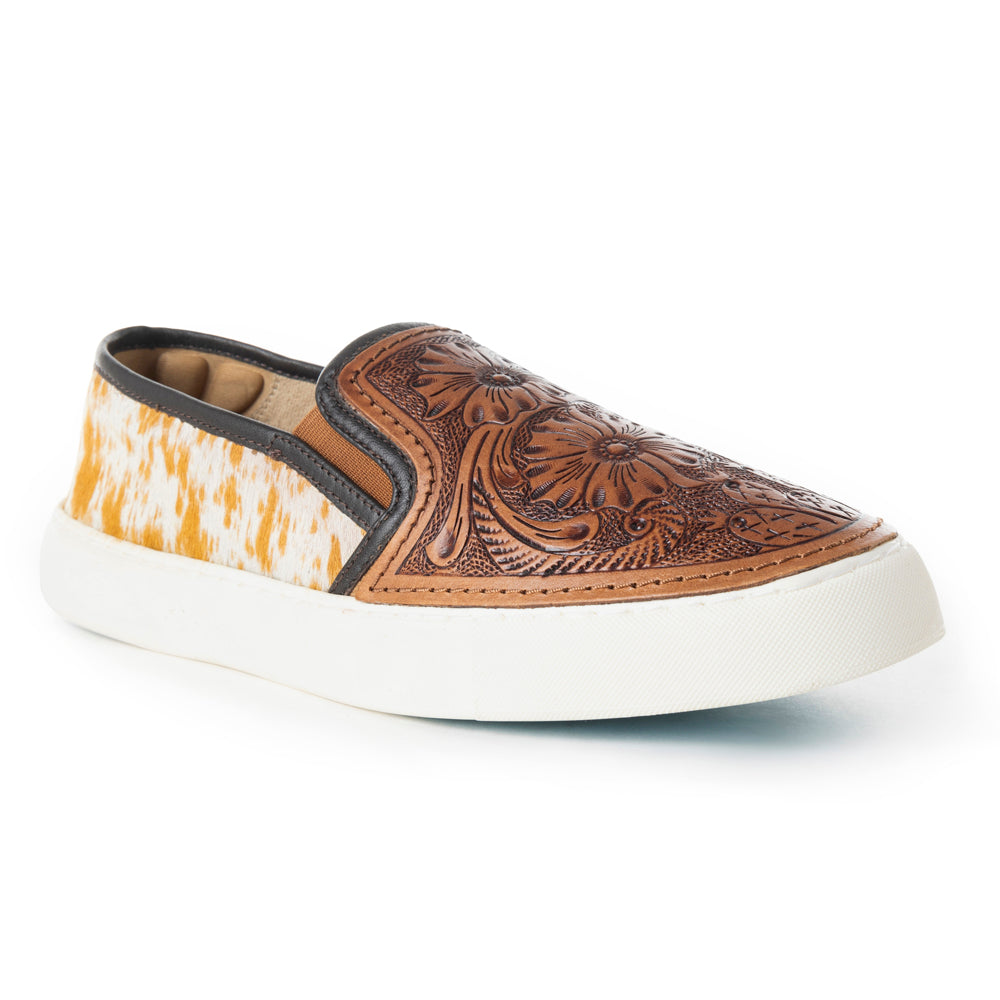 Myra Kryptun Hairon Leather Slip-On Sneakers for Women