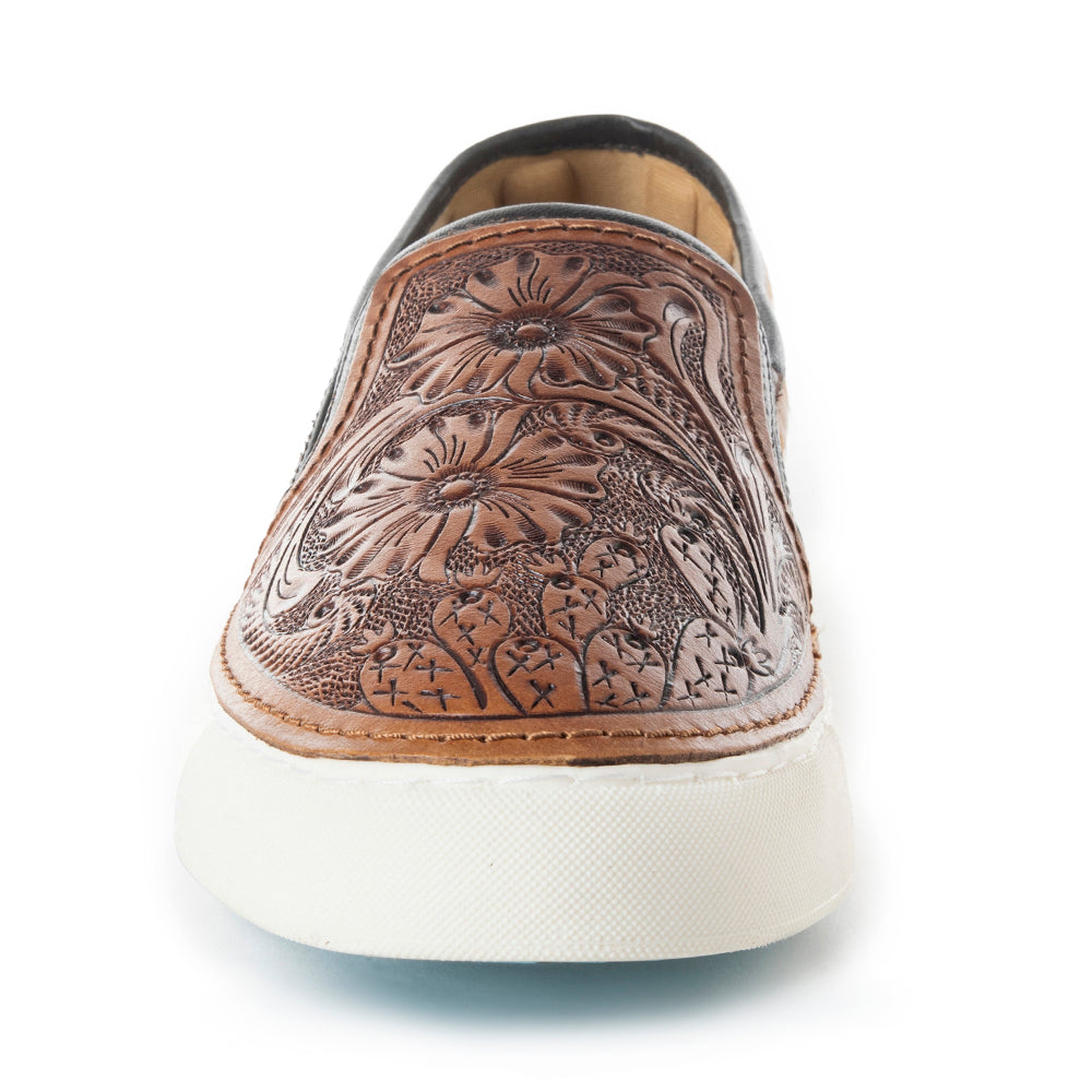 Myra Kryptun Hairon Leather Slip-On Sneakers for Women
