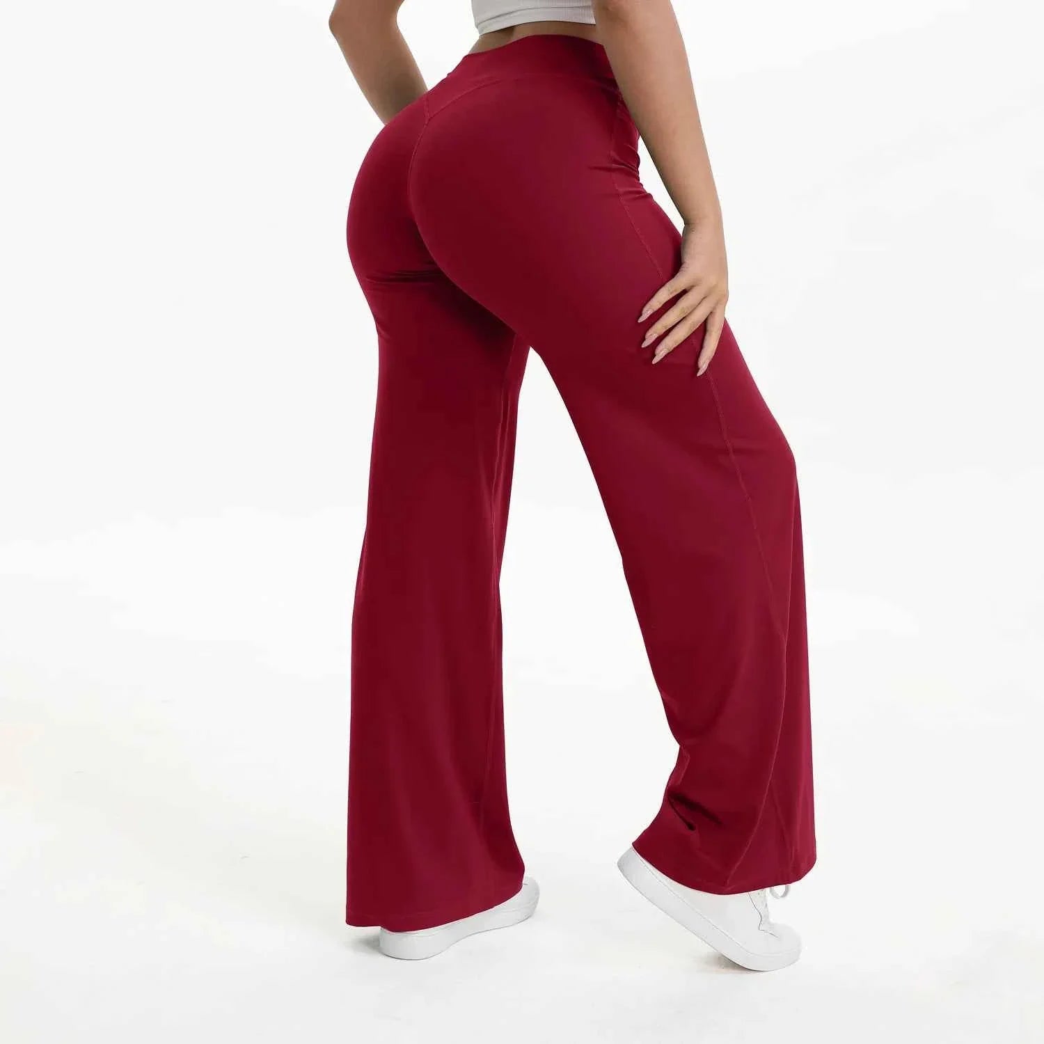 SoftMotion Women's Mid-Waist Yoga Pants