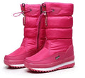 Winter Boots for Women Fashion Thick Plush Waterproof Non-slip Boots Couple Winter Shoes High Quality Warm Fur Boots New Zapatos