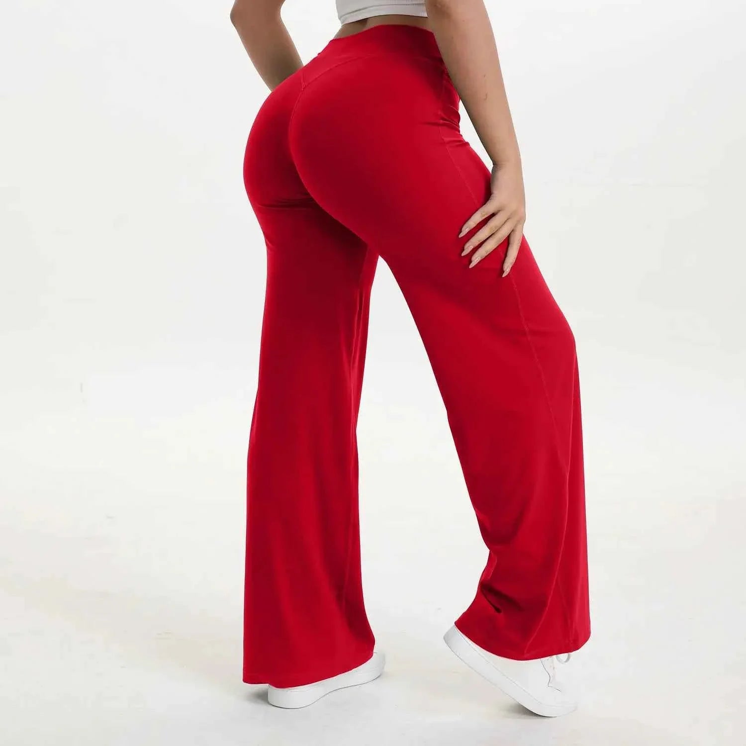 SoftMotion Women's Mid-Waist Yoga Pants