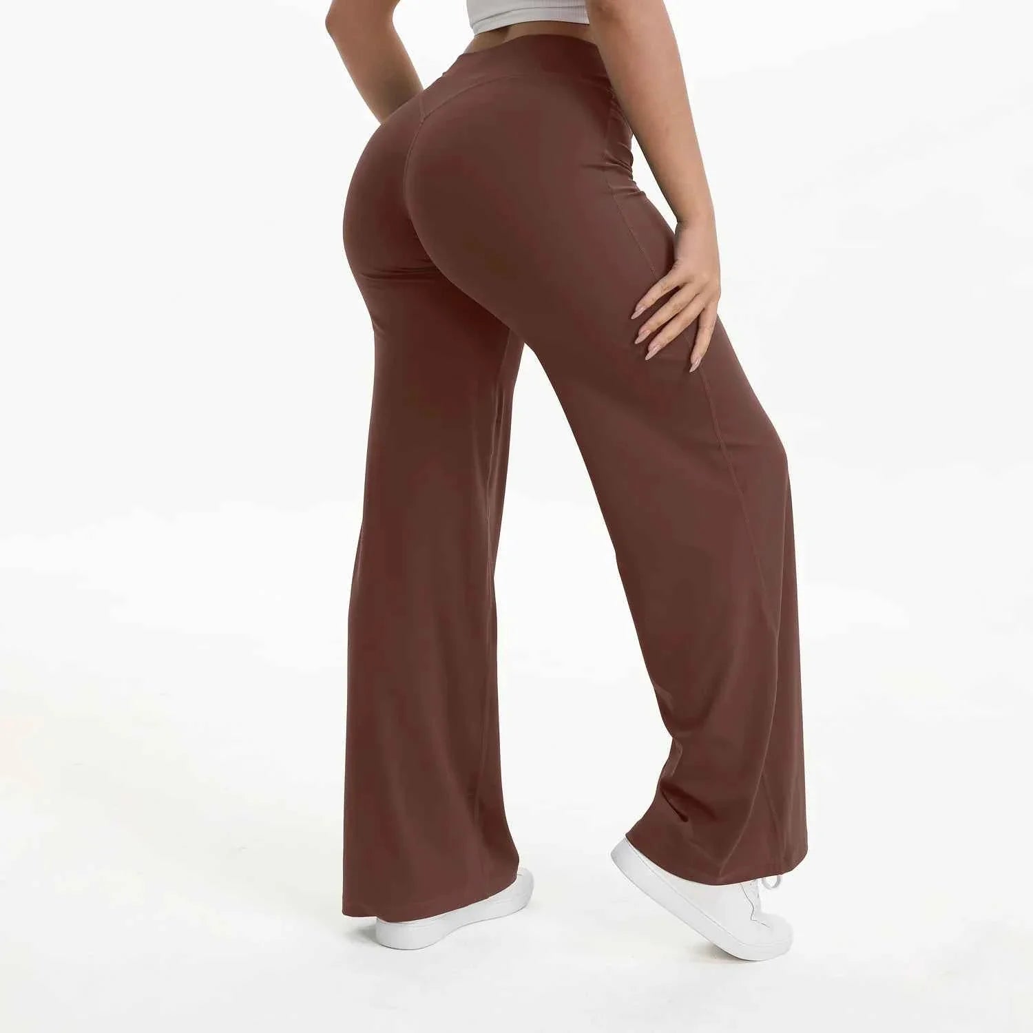SoftMotion Women's Mid-Waist Yoga Pants
