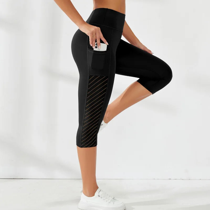 Breathable, High Waisted Sport Shorts for Women
