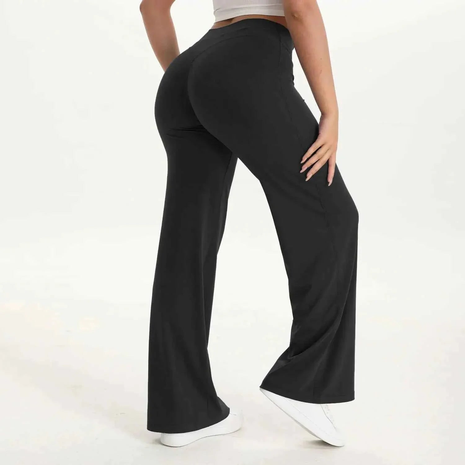 SoftMotion Women's Mid-Waist Yoga Pants