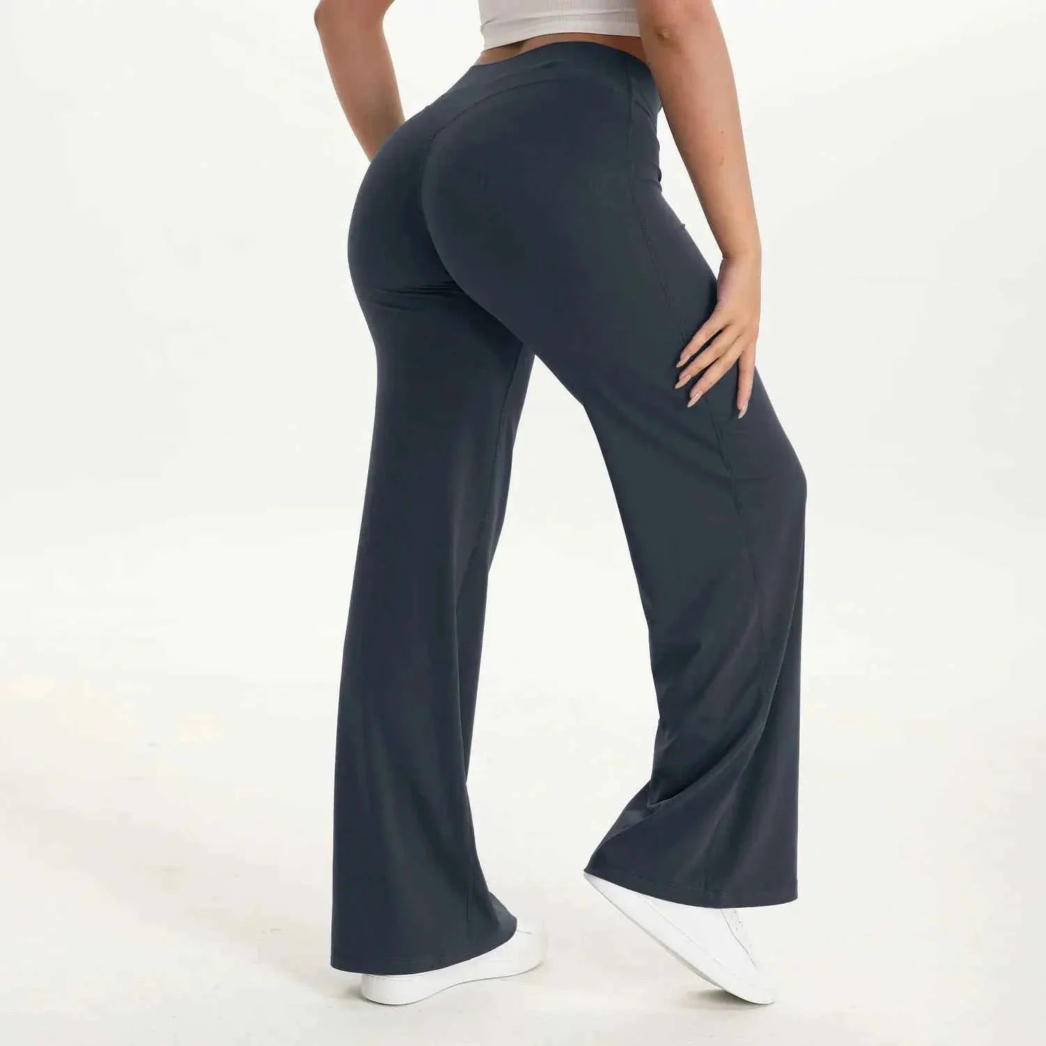 SoftMotion Women's Mid-Waist Yoga Pants