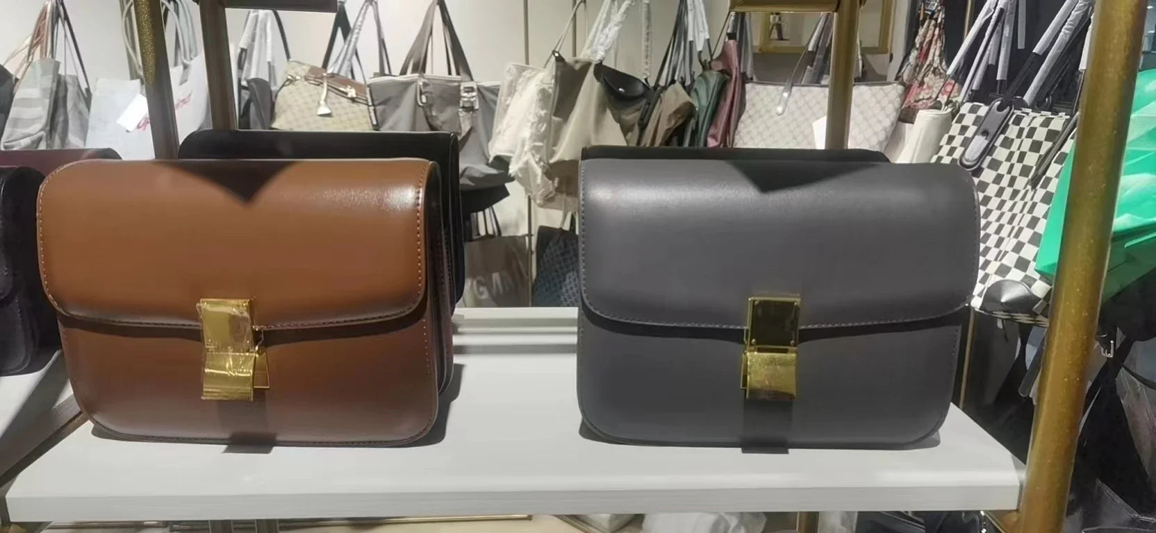 Women’s Genuine Small Leather Shoulder Bag
