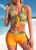 Summer Two-Piece Swimsuit with Shorts