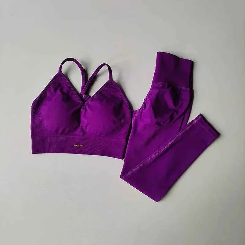 High-Waisted Women's Exercise Suit