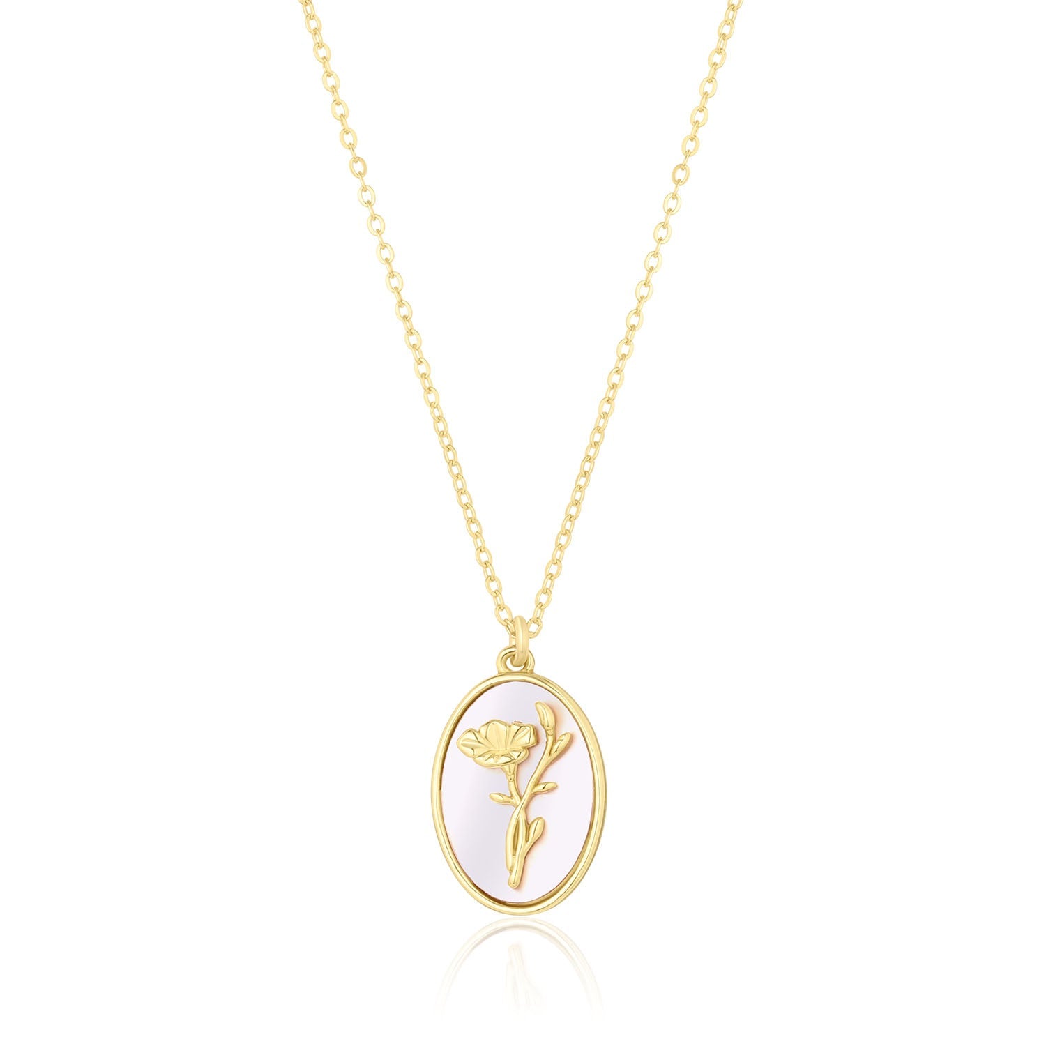 Katrina Birth Flower Necklace