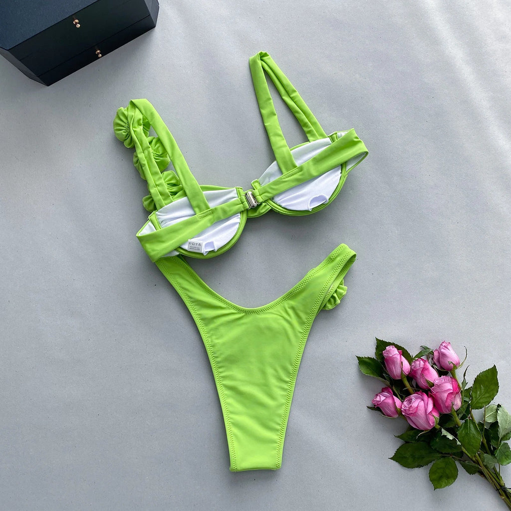 Flower Diva two piece swimsuit