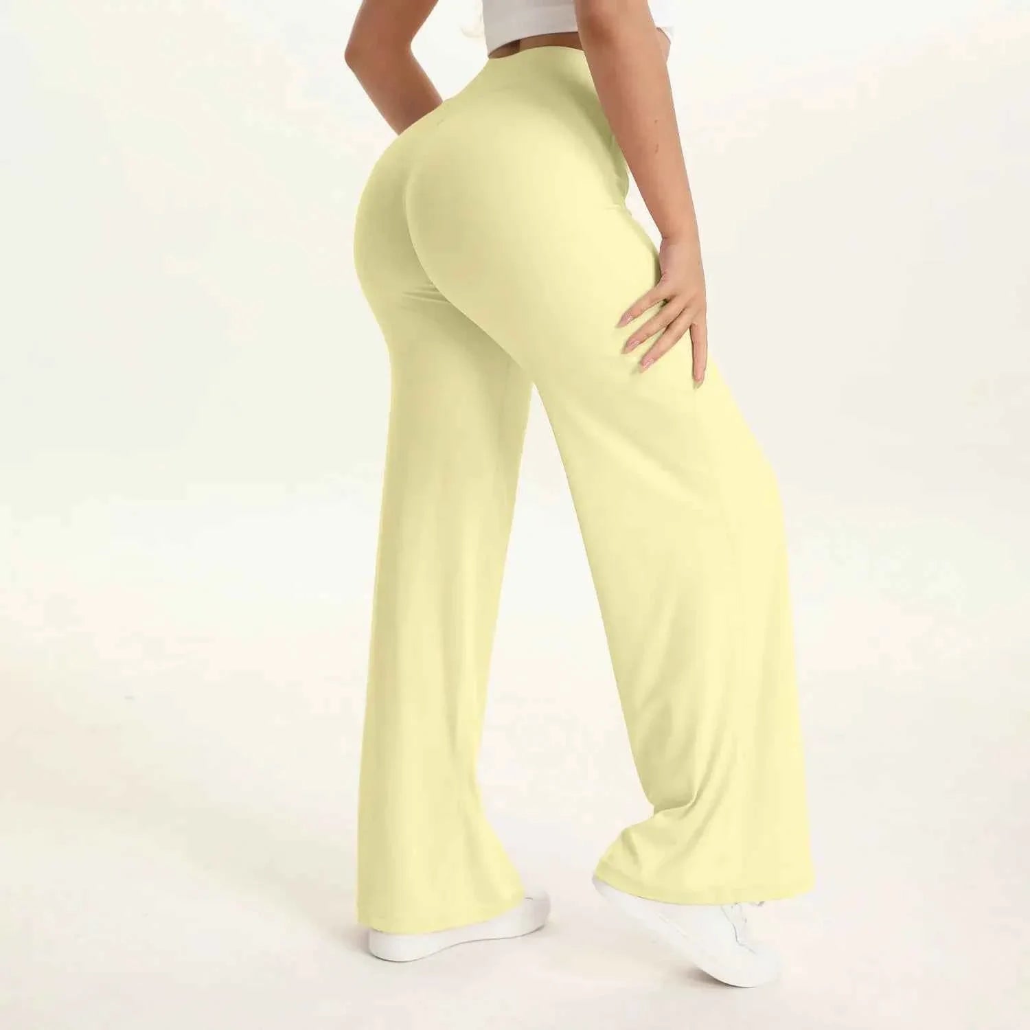 SoftMotion Women's Mid-Waist Yoga Pants