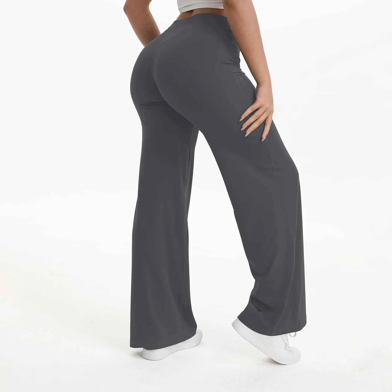 SoftMotion Women's Mid-Waist Yoga Pants