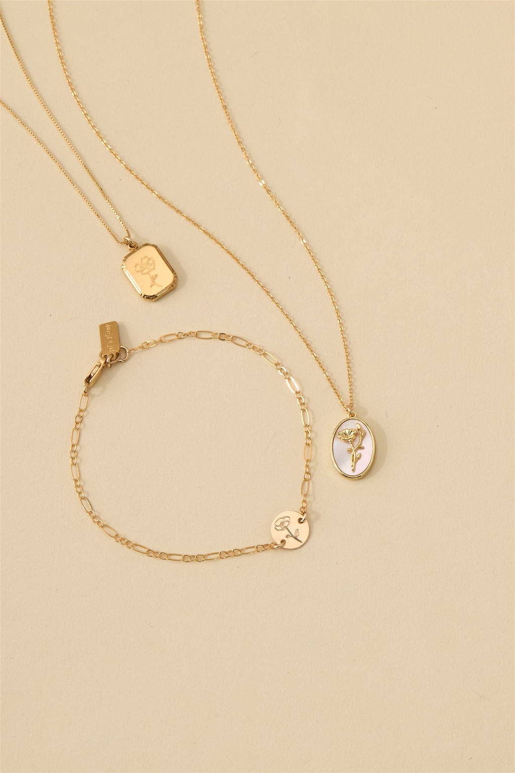 Katrina Birth Flower Necklace